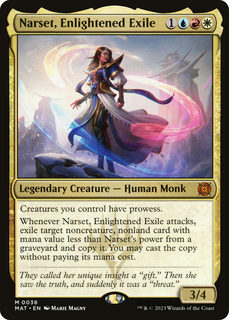 Narset, Enlightened Exile [March of the Machine: The Aftermath] | Black Swamp Games