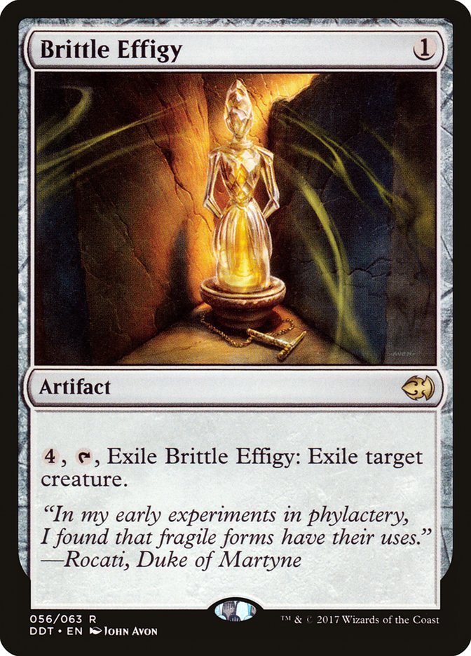 Brittle Effigy [Duel Decks: Merfolk vs. Goblins] | Black Swamp Games