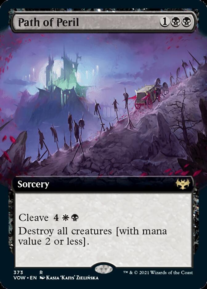 Path of Peril (Extended Art) [Innistrad: Crimson Vow] | Black Swamp Games
