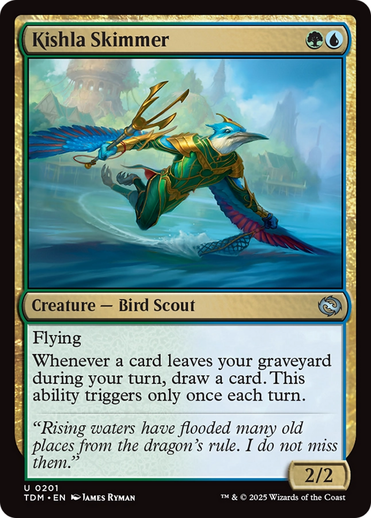 Kishla Skimmer [Tarkir: Dragonstorm] | Black Swamp Games