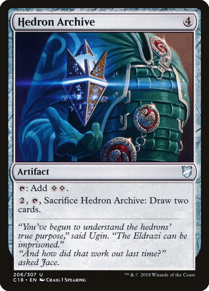 Hedron Archive [Commander 2018] | Black Swamp Games