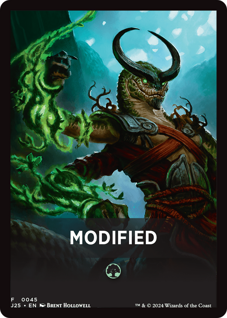 Modified Theme Card [Foundations Jumpstart Front Cards] | Black Swamp Games