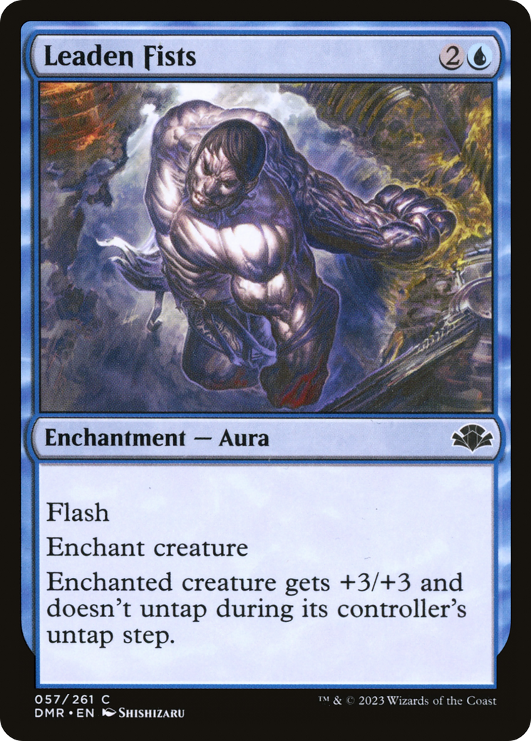 Leaden Fists [Dominaria Remastered] | Black Swamp Games