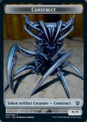 Construct (022) // Treasure Double-Sided Token [Commander 2021 Tokens] | Black Swamp Games