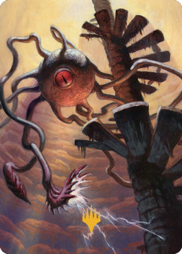 Death Kiss Art Card (Gold-Stamped Signature) [Commander Legends: Battle for Baldur's Gate Art Series] | Black Swamp Games