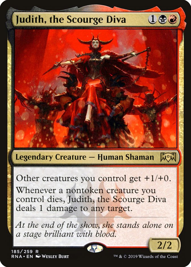 Judith, the Scourge Diva [Ravnica Allegiance] | Black Swamp Games