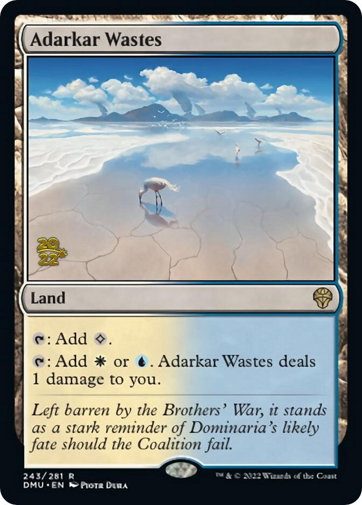 Adarkar Wastes [Dominaria United Prerelease Promos] | Black Swamp Games
