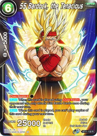 SS Bardock, the Tenacious (BT11-132) [Vermilion Bloodline 2nd Edition] | Black Swamp Games