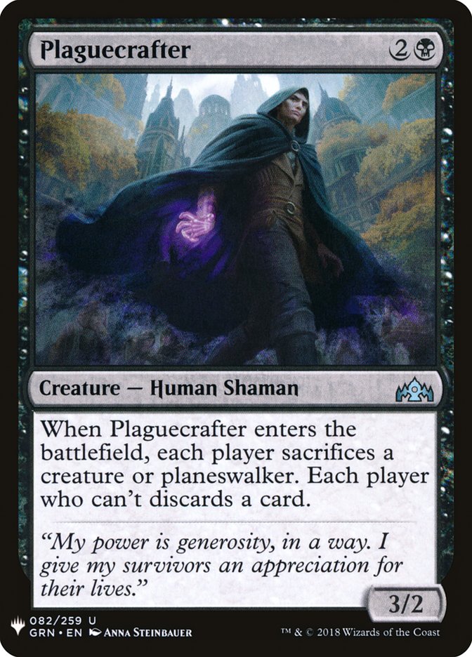 Plaguecrafter [Mystery Booster] | Black Swamp Games