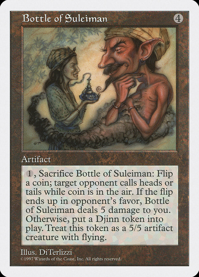 Bottle of Suleiman [Fifth Edition] | Black Swamp Games