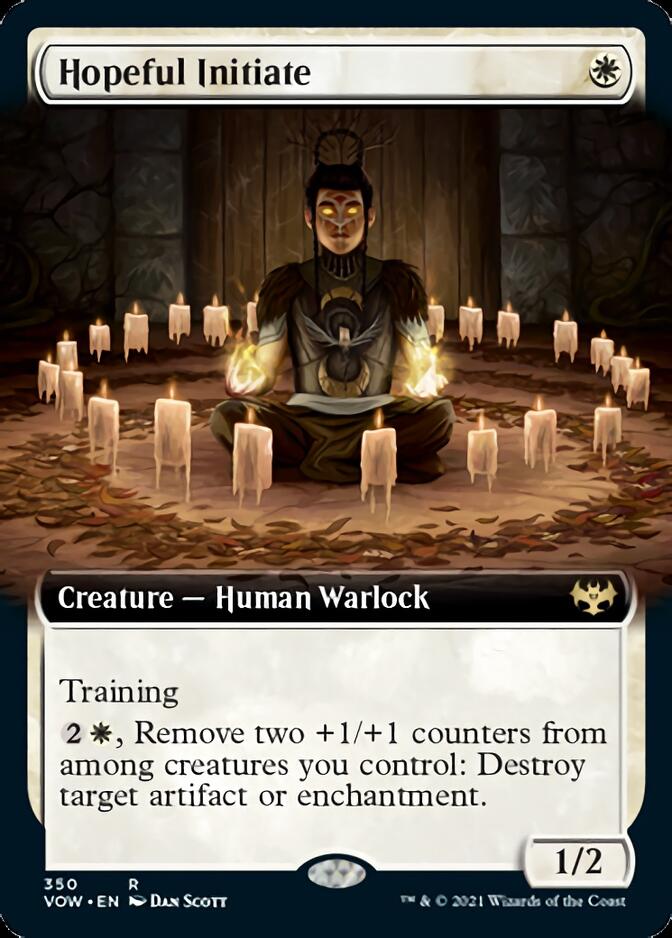 Hopeful Initiate (Extended Art) [Innistrad: Crimson Vow] | Black Swamp Games