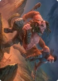 Dwarven Reinforcements Art Card [Kaldheim Art Series] | Black Swamp Games
