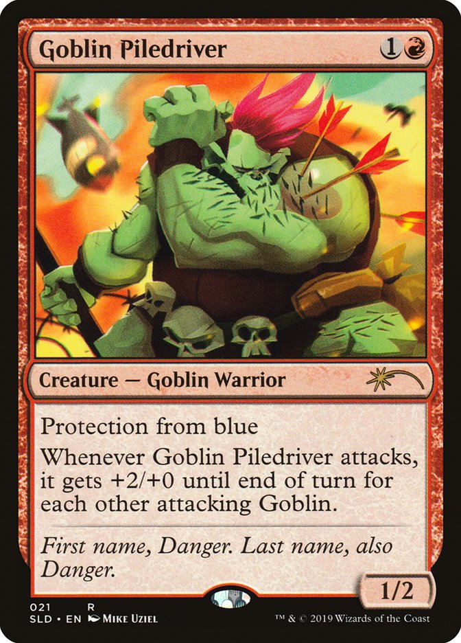 Goblin Piledriver [Secret Lair Drop Series] | Black Swamp Games