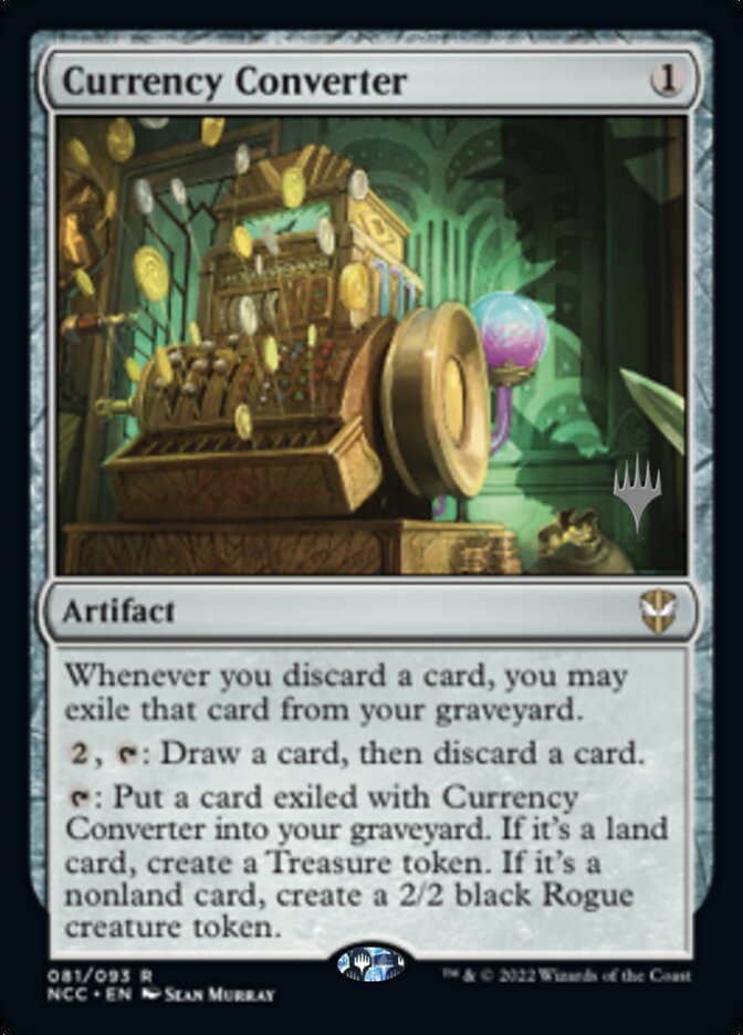 Currency Converter (Promo Pack) [Streets of New Capenna Commander Promos] | Black Swamp Games