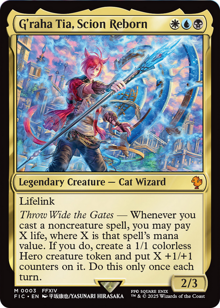 G'raha Tia, Scion Reborn [FINAL FANTASY Commander] | Black Swamp Games