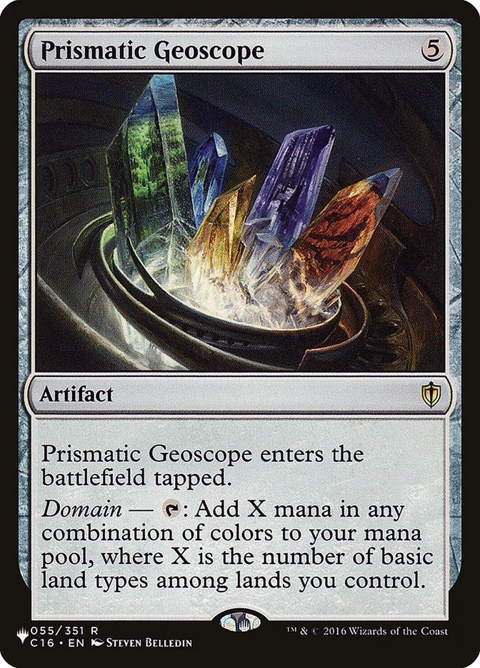 Prismatic Geoscope [The List] | Black Swamp Games