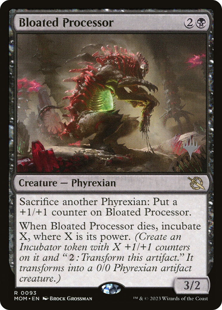 Bloated Processor (Promo Pack) [March of the Machine Promos] | Black Swamp Games