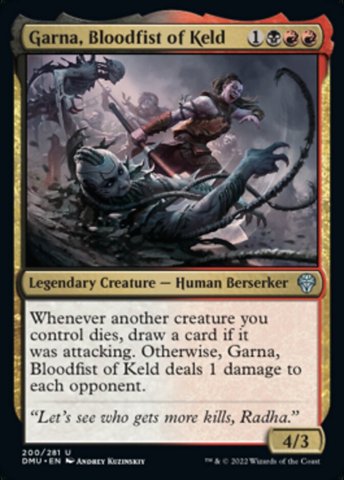 Garna, Bloodfist of Keld [Dominaria United] | Black Swamp Games