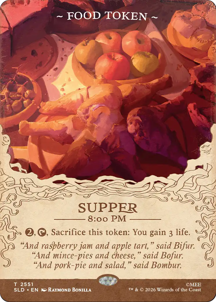 Food Token (2551) [Secret Lair Drop Series] | Black Swamp Games