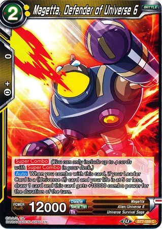 Magetta, Defender of Universe 6 (BT7-089) [Assault of the Saiyans] | Black Swamp Games