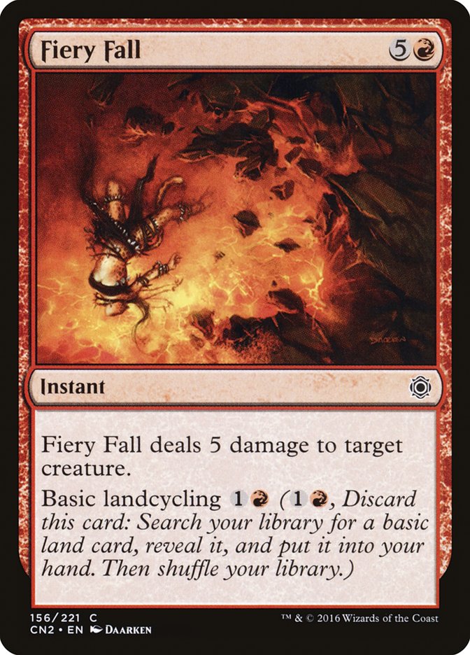Fiery Fall [Conspiracy: Take the Crown] | Black Swamp Games