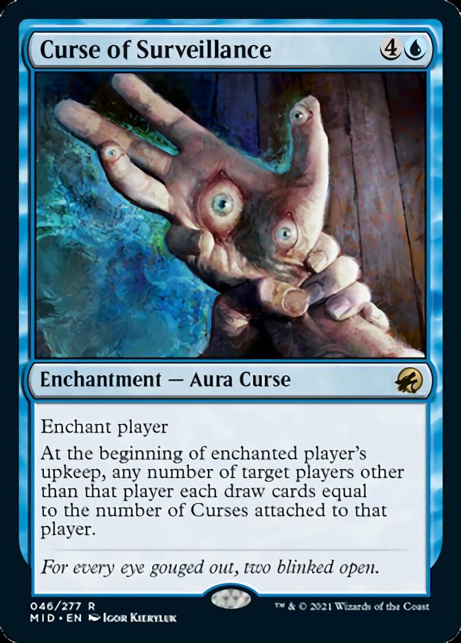 Curse of Surveillance [Innistrad: Midnight Hunt] | Black Swamp Games