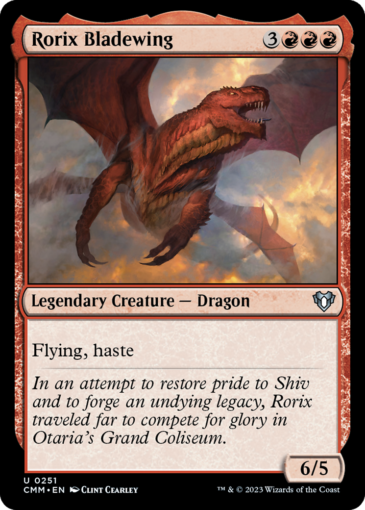 Rorix Bladewing [Commander Masters] | Black Swamp Games