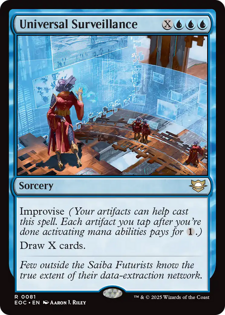 Universal Surveillance [Edge of Eternities Commander] | Black Swamp Games