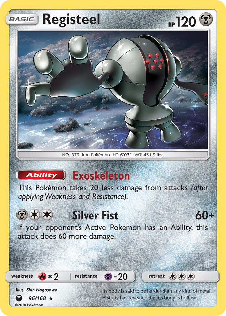 Registeel (96/168) [Sun & Moon: Celestial Storm] | Black Swamp Games
