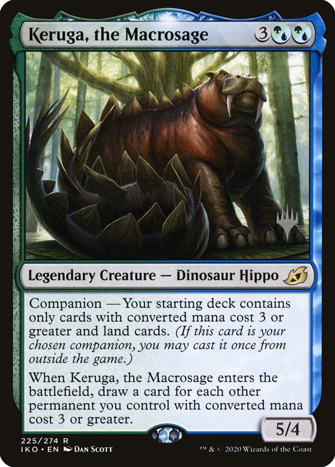 Keruga, the Macrosage (Promo Pack) [Ikoria: Lair of Behemoths Promos] | Black Swamp Games