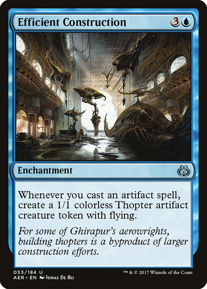 Efficient Construction [Aether Revolt] | Black Swamp Games