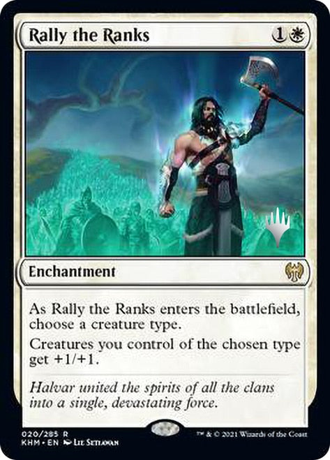Rally the Ranks (Promo Pack) [Kaldheim Promos] | Black Swamp Games