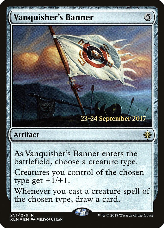 Vanquisher's Banner [Ixalan Prerelease Promos] | Black Swamp Games