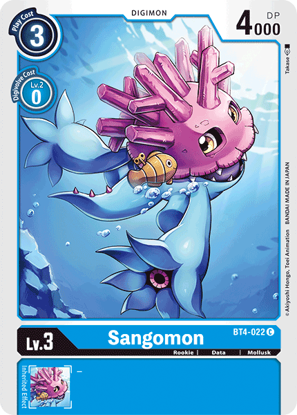 Sangomon [BT4-022] [Great Legend] | Black Swamp Games