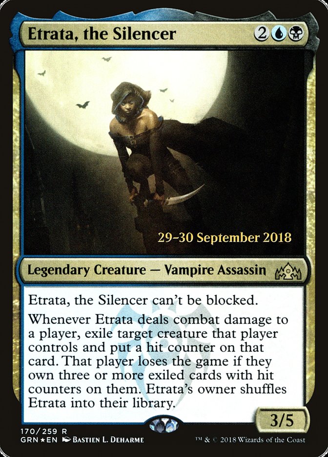 Etrata, the Silencer [Guilds of Ravnica Prerelease Promos] | Black Swamp Games
