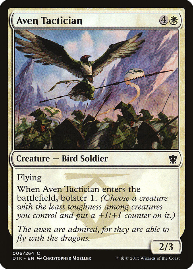 Aven Tactician [Dragons of Tarkir] | Black Swamp Games