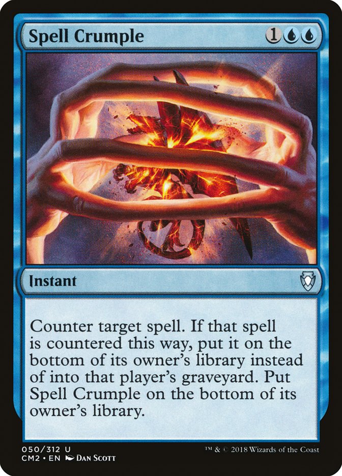 Spell Crumple [Commander Anthology Volume II] | Black Swamp Games