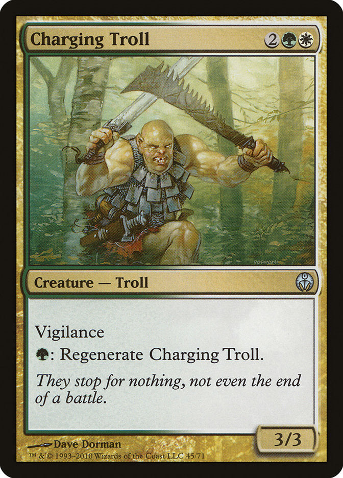 Charging Troll [Duel Decks: Phyrexia vs. the Coalition] | Black Swamp Games