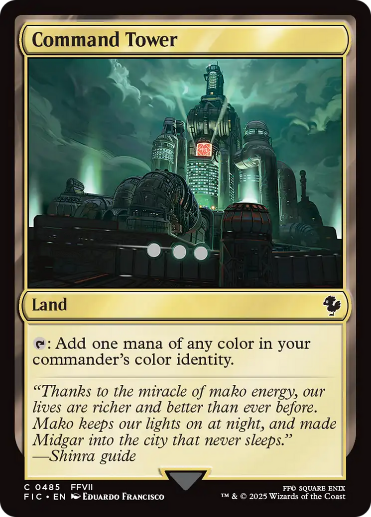 Command Tower (0485) [FINAL FANTASY Commander] | Black Swamp Games