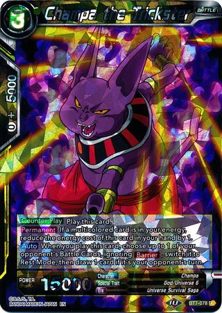 Champa the Trickster (BT7-078) [Assault of the Saiyans] | Black Swamp Games