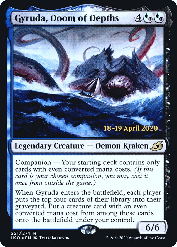 Gyruda, Doom of Depths [Ikoria: Lair of Behemoths Prerelease Promos] | Black Swamp Games