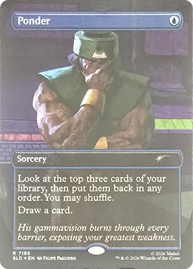 Ponder (7185) [Secret Lair Drop Series] | Black Swamp Games