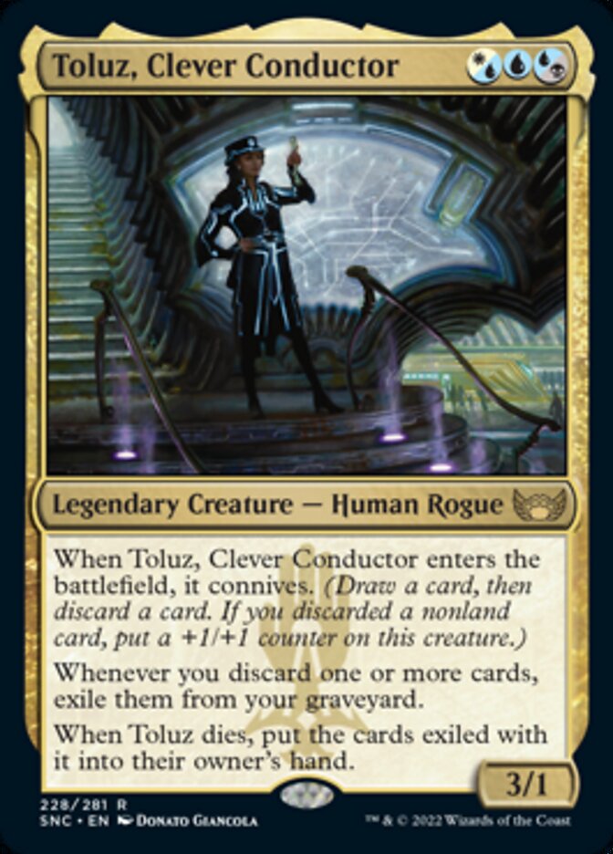 Toluz, Clever Conductor [Streets of New Capenna] | Black Swamp Games