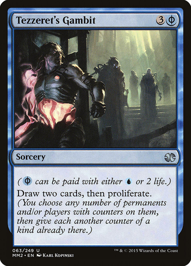 Tezzeret's Gambit [Modern Masters 2015] | Black Swamp Games