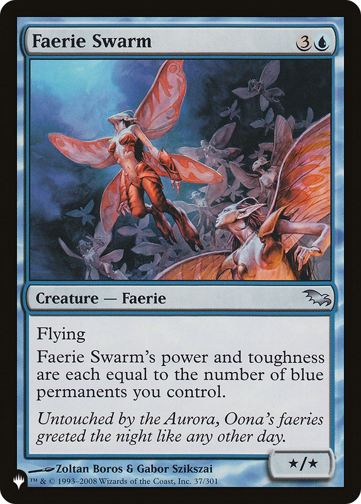 Faerie Swarm [The List Reprints] | Black Swamp Games