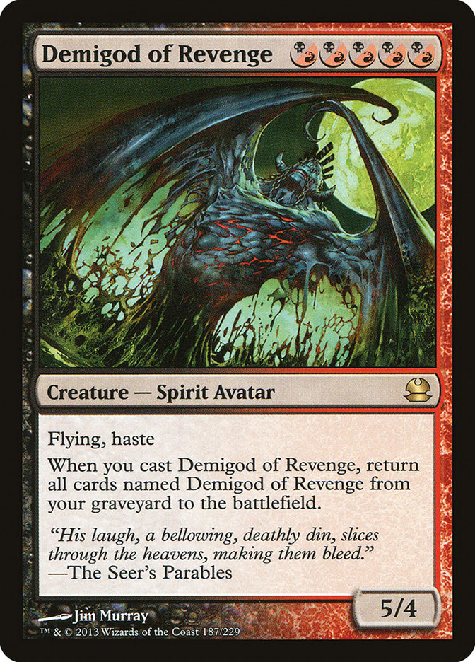 Demigod of Revenge [Modern Masters] | Black Swamp Games