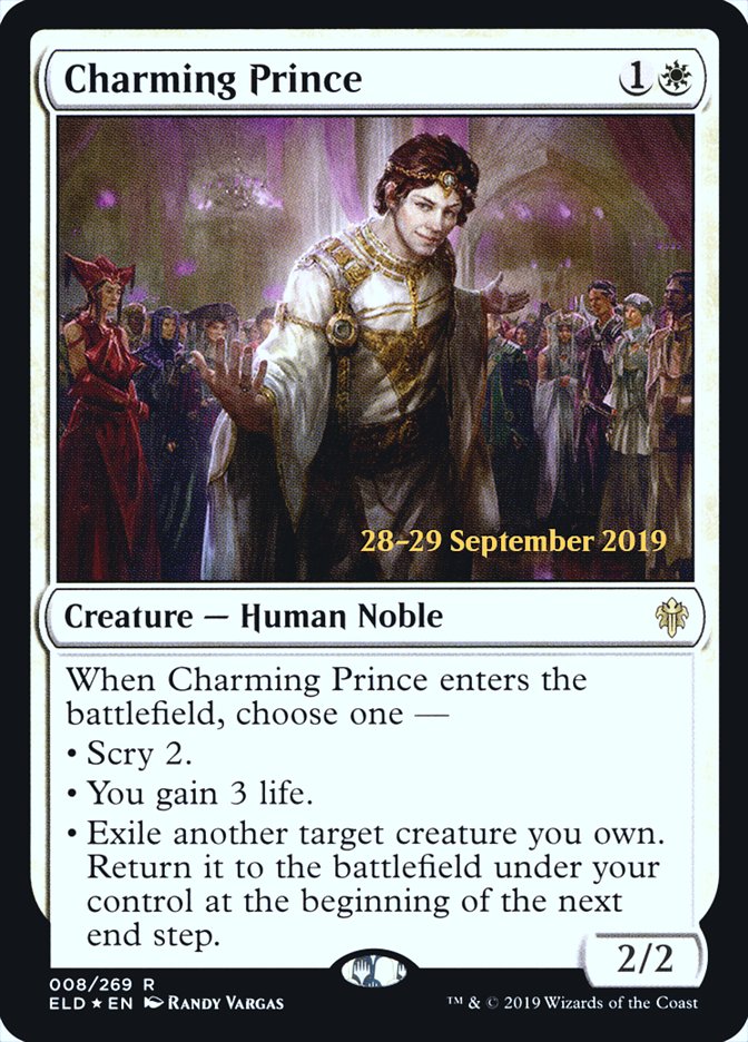 Charming Prince [Throne of Eldraine Prerelease Promos] | Black Swamp Games