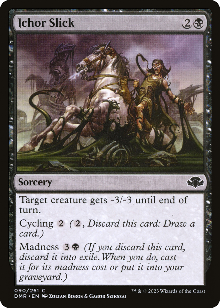 Ichor Slick [Dominaria Remastered] | Black Swamp Games
