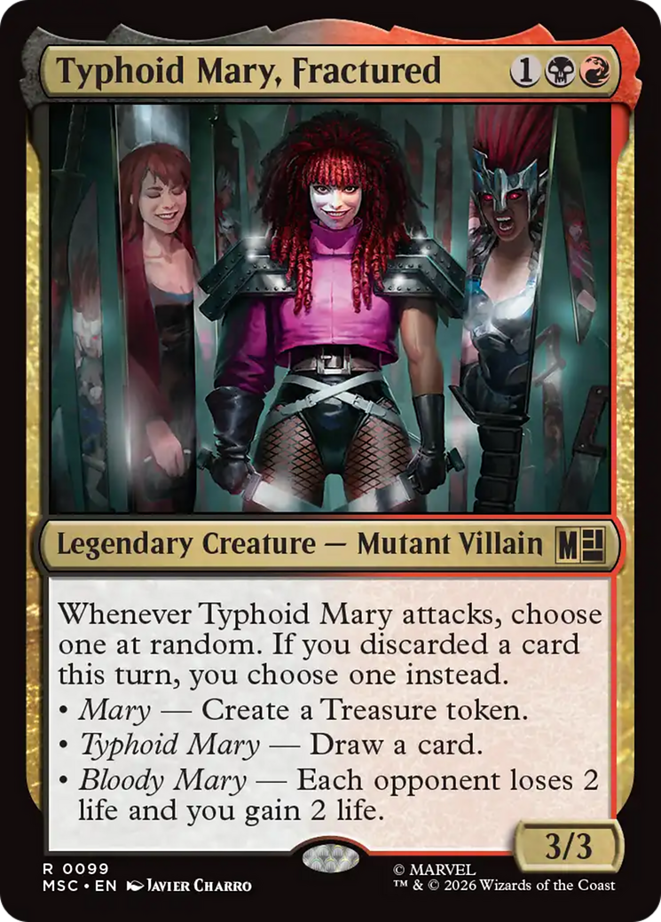 Typhoid Mary, Fractured [Marvel Super Heroes Commander] | Black Swamp Games
