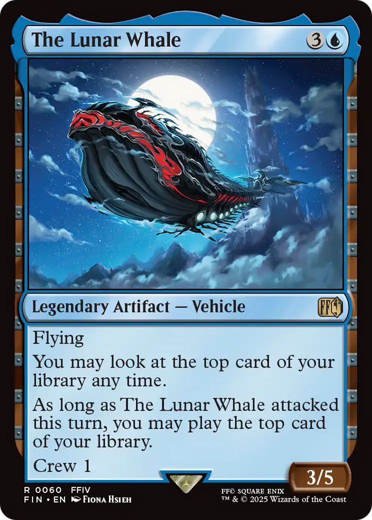 The Lunar Whale [FINAL FANTASY] | Black Swamp Games